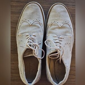 Attitude Suede Wingtip Oxford Shoes Men's Size 11